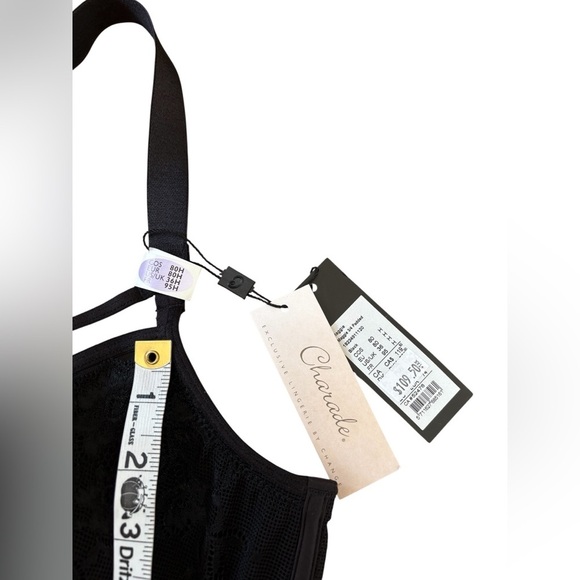 Charade, Black Underwire Bra, Size 36H 🫦 - Picture 10 of 11